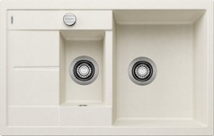 Кухонная мойка BLANCO METRA 6S Compact мягкий белый