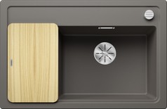 Кухонная мойка Blanco ZENAR XL 6S Compact серый вулкан (доска в комплекте)